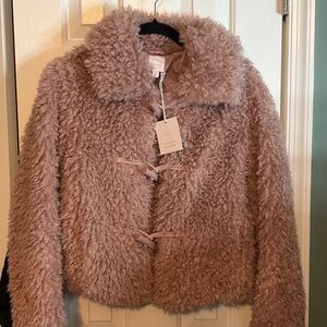 NWT Lauren Conrad Sherpa jacket